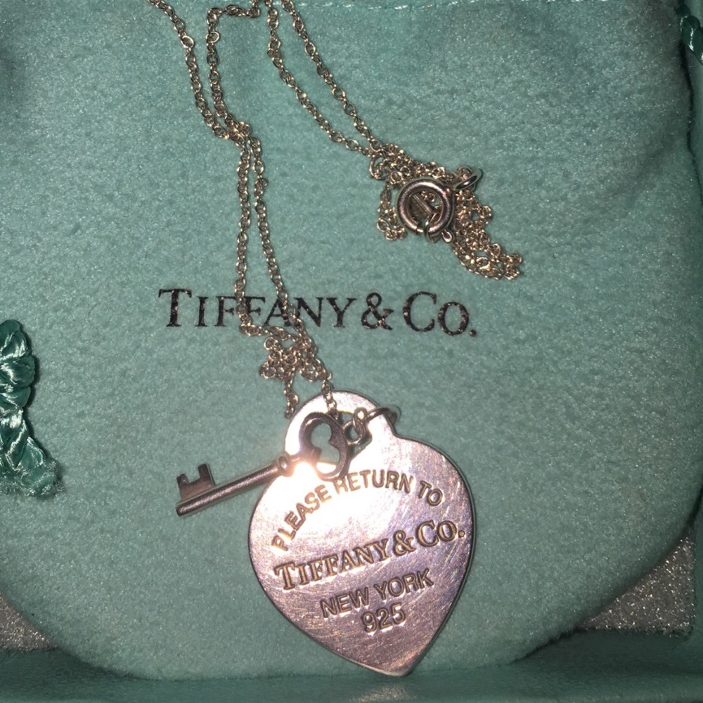 Authentic Tiffany & Co. heart necklace